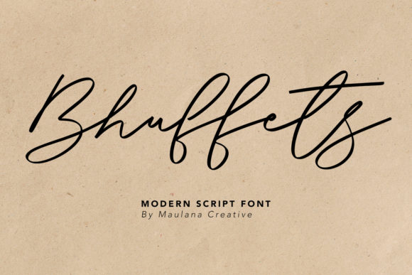 Bhuffets Font