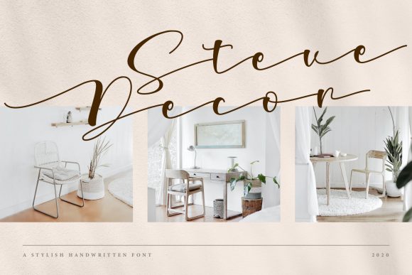 Bianca Eliza Font Poster 4