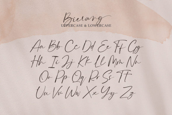 Bierang Font Poster 4
