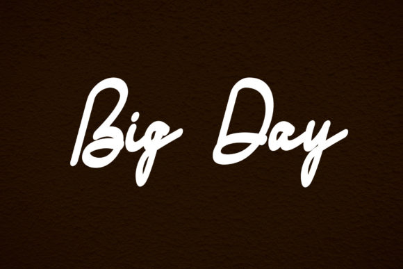 Big Day Font
