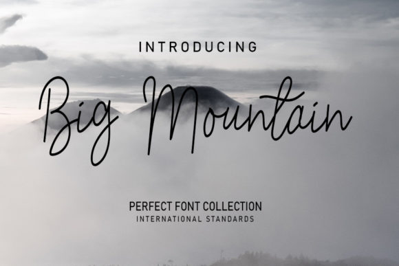 Big Mountain Font