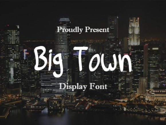 Big Town Font