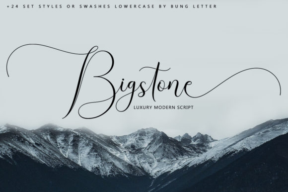 Bigstone Font