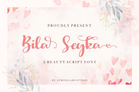 Bila Seyka Font Poster 1