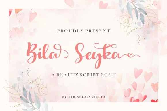 Bila Seyka Font Bila Seyka Font Poster 1