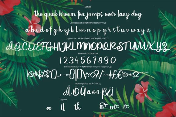 Bilesa Font Poster 6