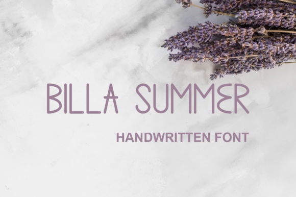 Billa Summer Font