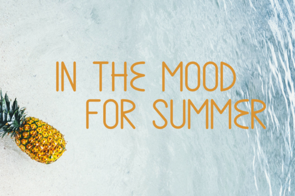 Billa Summer Font Poster 3