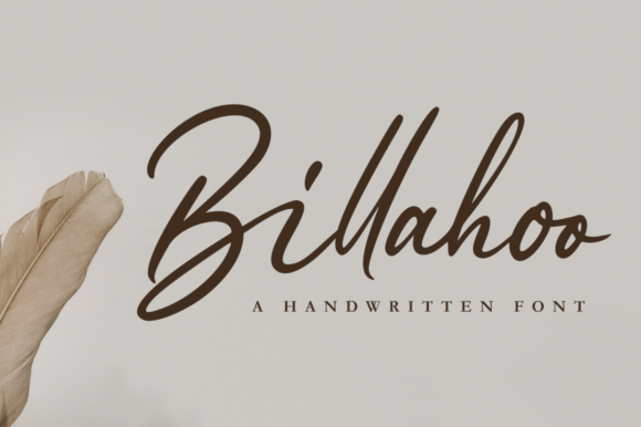 Billahoo Font Poster 1