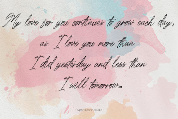 Billiams Font Poster 7