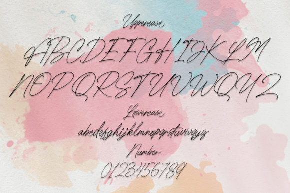 Billiams Font Poster 8