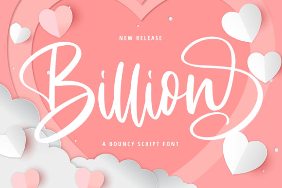 Billion Font Poster 1