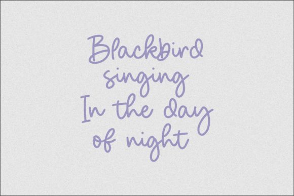 Birdhave Font Poster 2