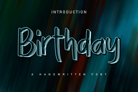 Birthday Font