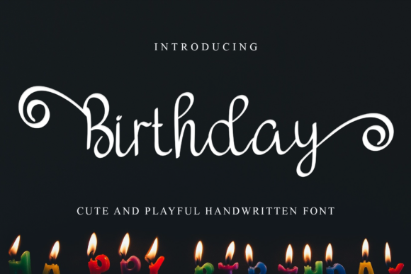 Birthday Font