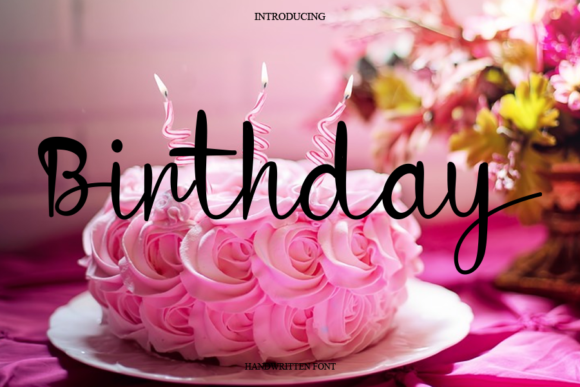 Birthday Font