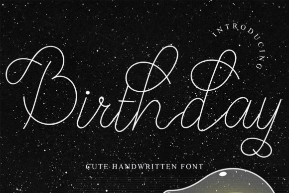 Birthday Font Poster 1