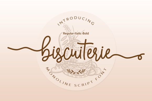 Biscuiterie Font Poster 1