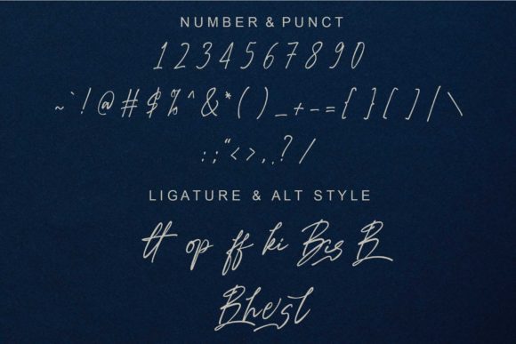 Bishope Font Poster 9