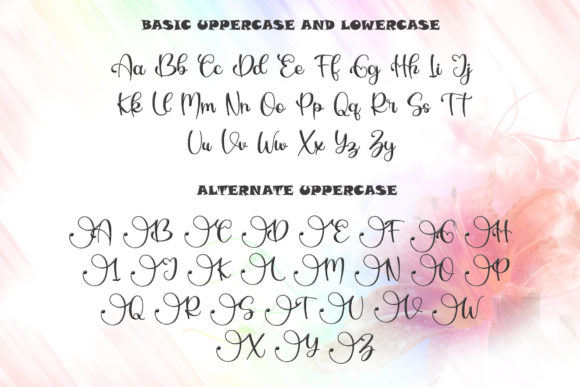 Bitterlove Font Poster 9