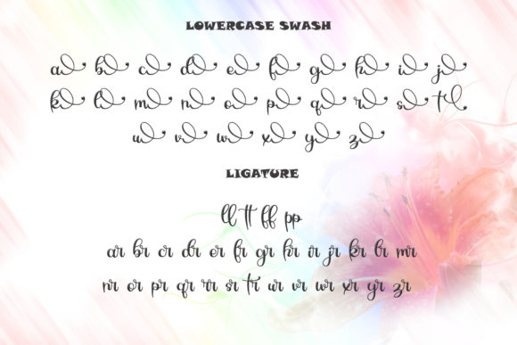 Bitterlove Font Poster 10