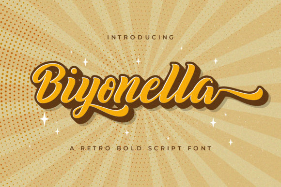 Biyonella Font Poster 1