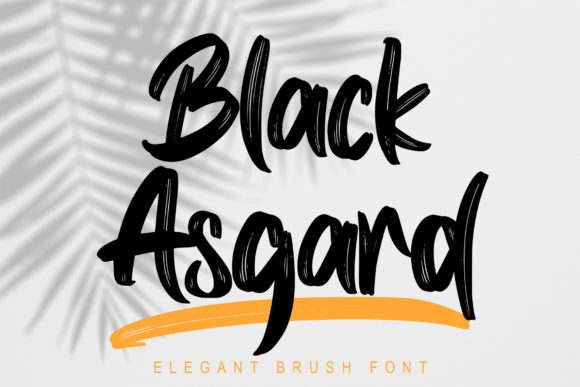 Black Asgard Font