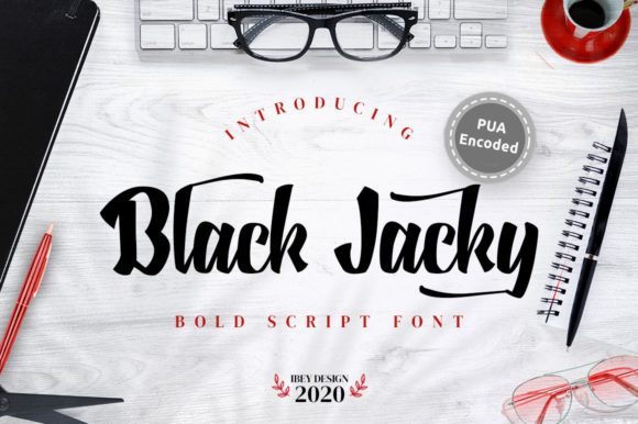 Black Jacky Font