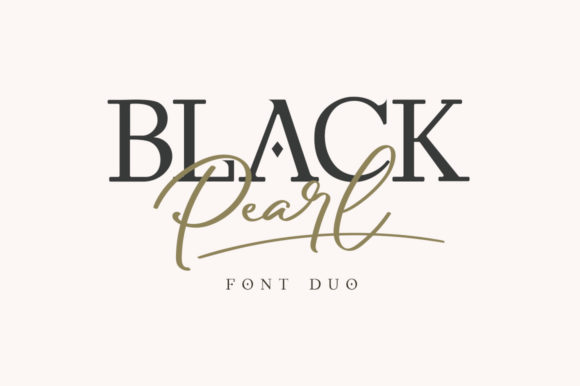 Black Pearl Font