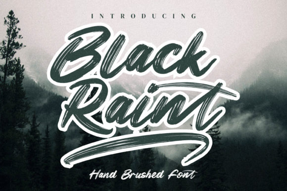 Black Raint Font