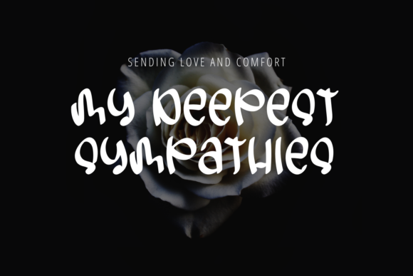 Black Red Font Poster 2