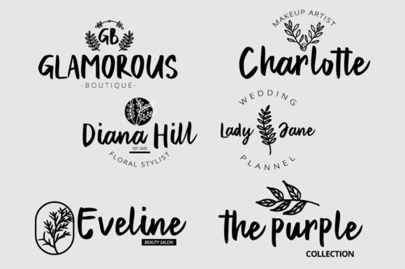 Black Shadow Font Poster 4