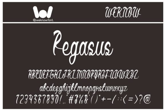 Black Stallion Font Poster 4