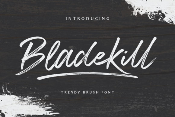 Bladekill Font Poster 1