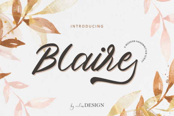 Blaire Font Poster 1