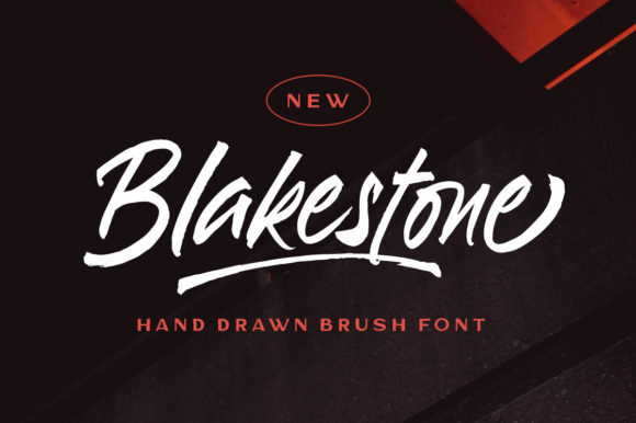 Blakestone Font Poster 1