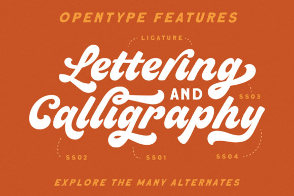 Blantika Font Poster 2