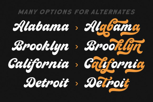 Blantika Font Poster 5