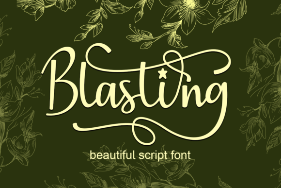 Blasting Font