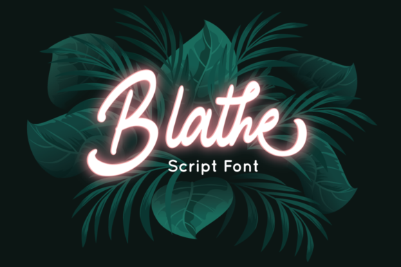 Blathe Font