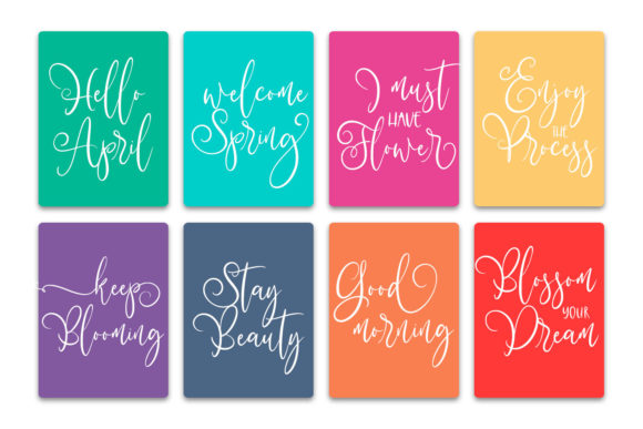 Blessed Farmhouse Font Poster 6