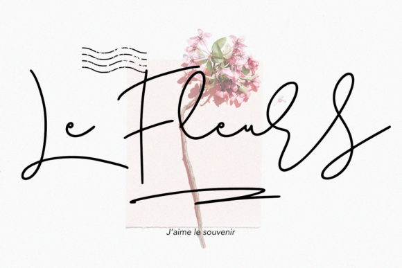 Blessmoon Font Poster 2