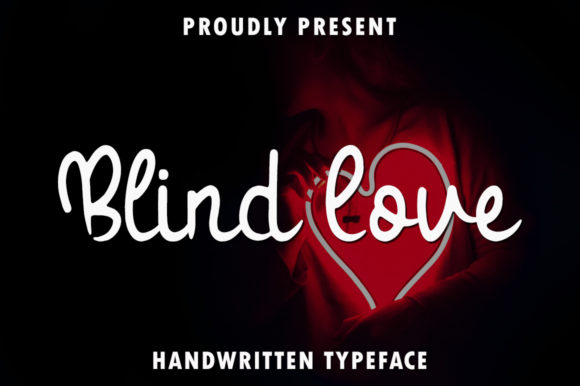 Blind Love Font Poster 1