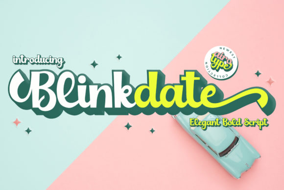 Blinkdate Font Poster 1