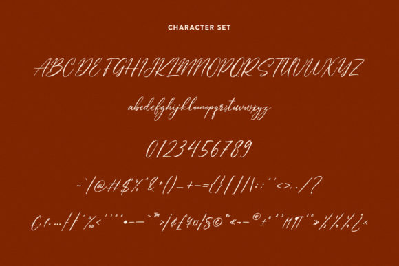 Blisslovys Font Poster 7