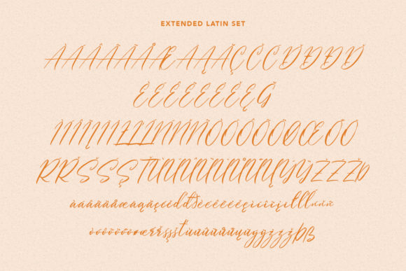 Blisslovys Font Poster 10