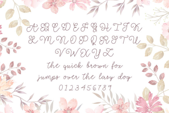 Blodwen Font Poster 2
