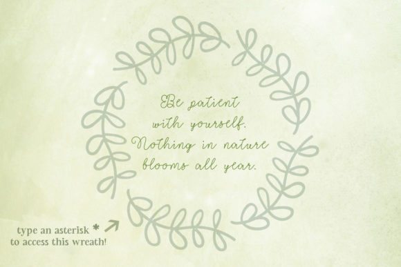 Blodwen Font Poster 4