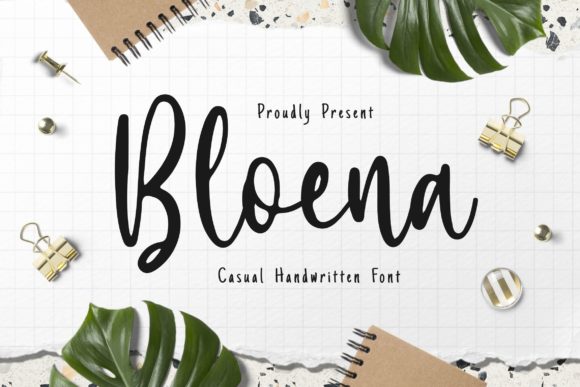 Bloena Font Poster 1