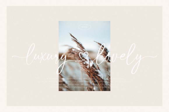 Bloom Winter Font Poster 6